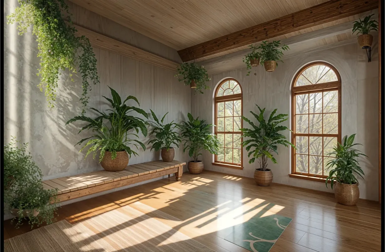 virtually staged room