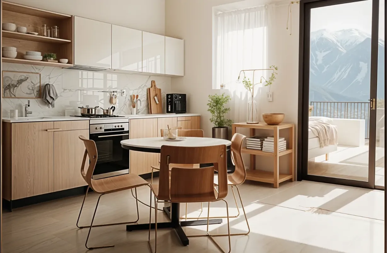 virtually staged room